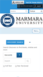 Mobile Screenshot of marmara-elibrary.com